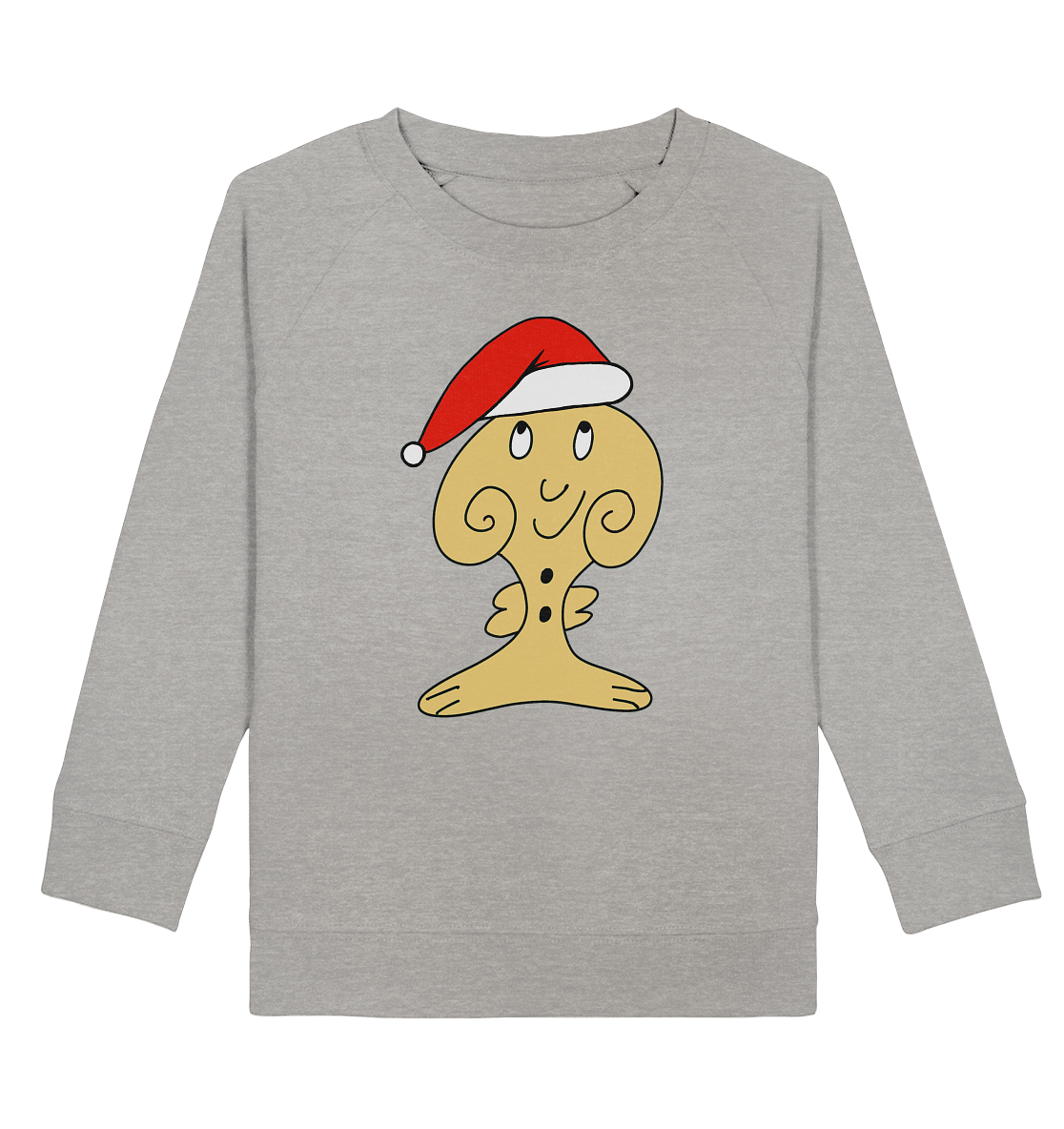 Weihnachts Gnuschi kinder - Kids Organic Sweatshirt