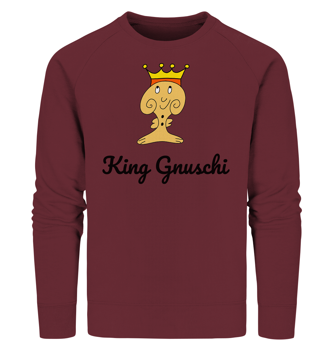 Gnuschi King - Family - Organic Sweatshirt