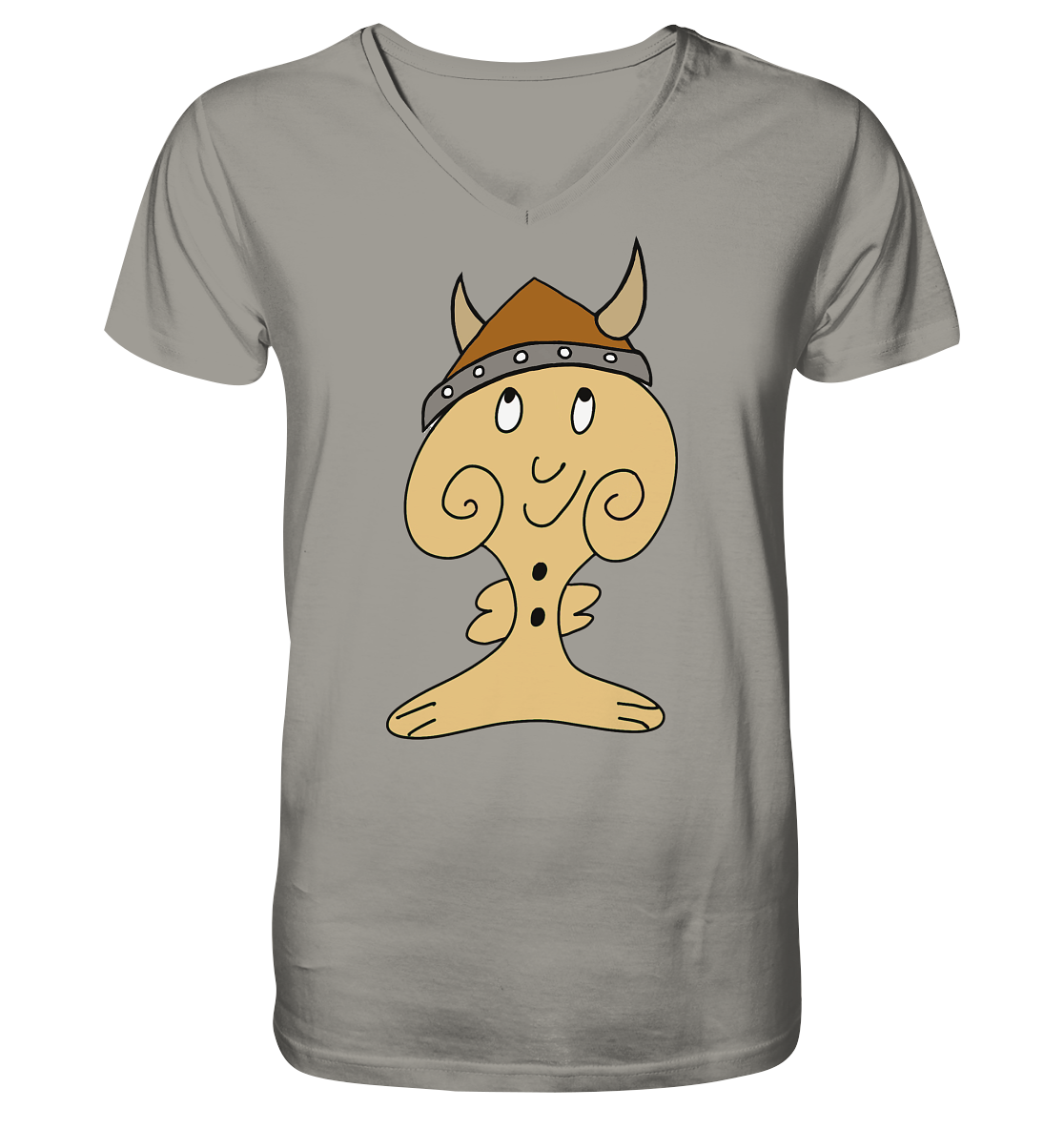 Adult Wikinger Gnuschi - V-Neck Shirt