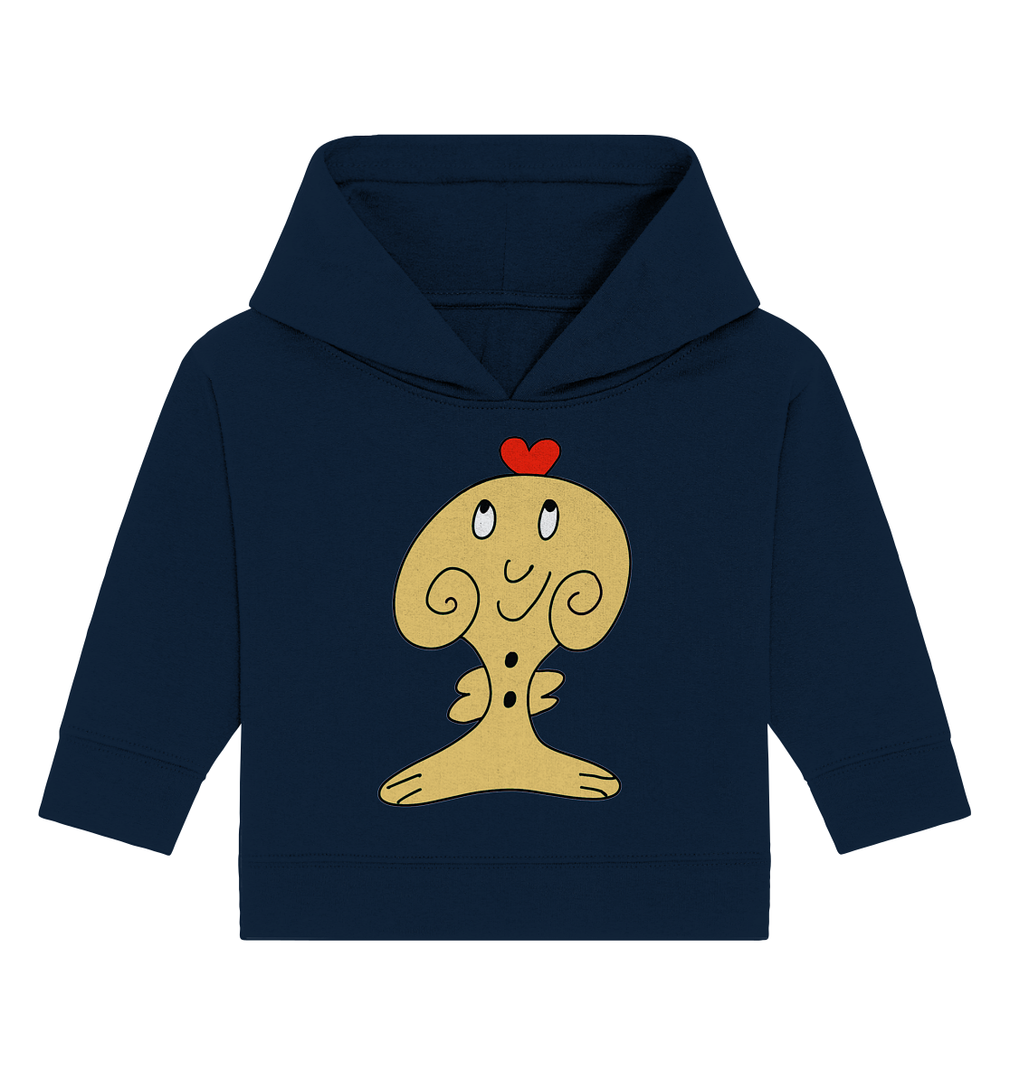 Herz Gnuschi - Hoodie