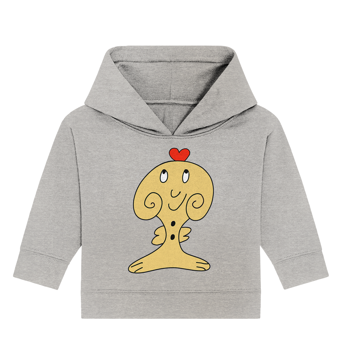 Herz Gnuschi - Hoodie