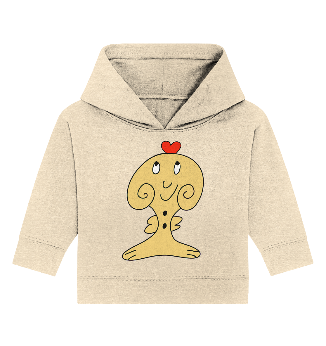 Herz Gnuschi - Hoodie