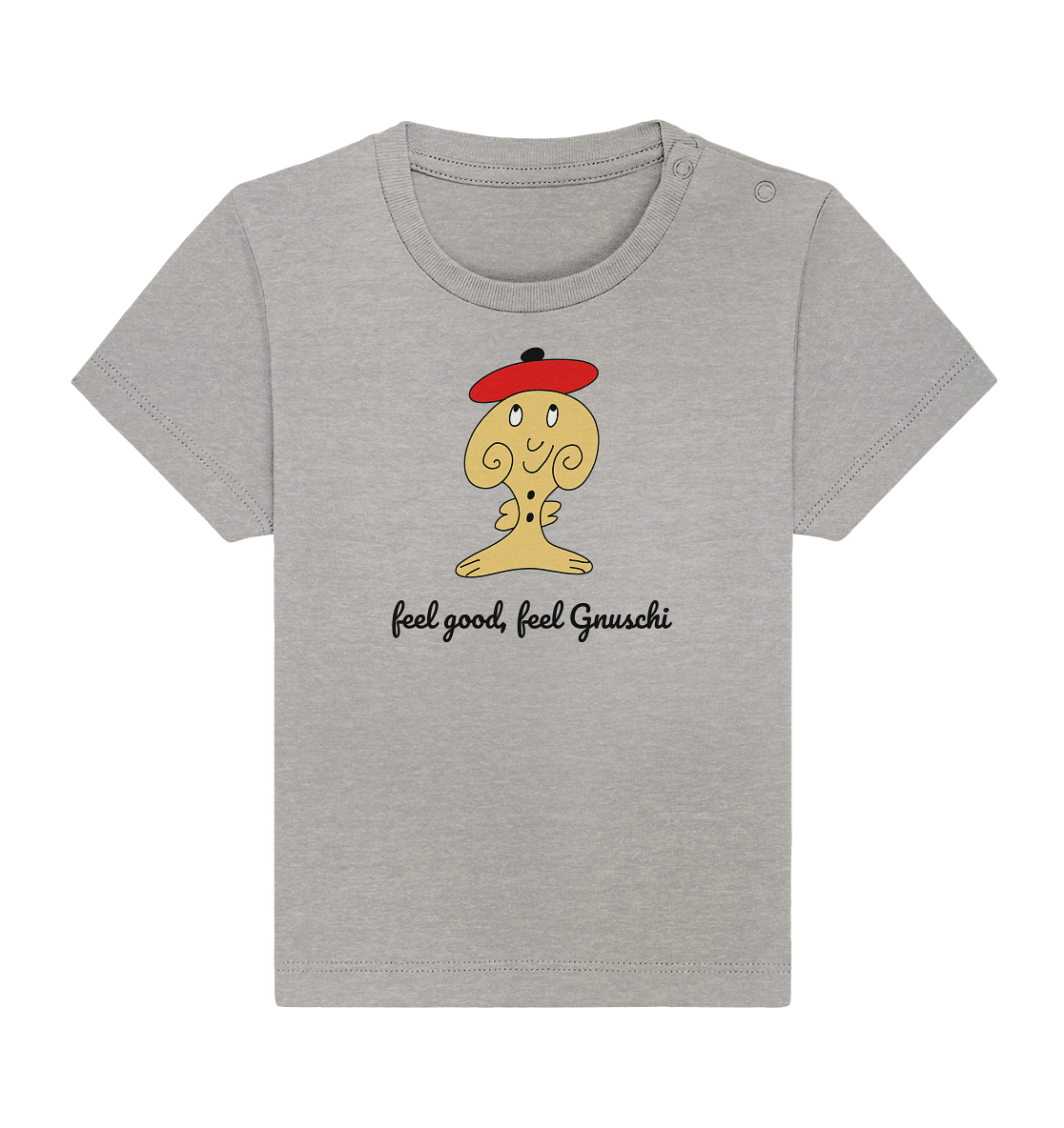 Feel good Feel Gnuschi ROT - Baby Organic Shirt