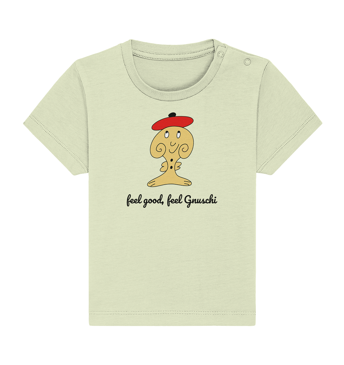 Feel good Feel Gnuschi ROT - Baby Organic Shirt