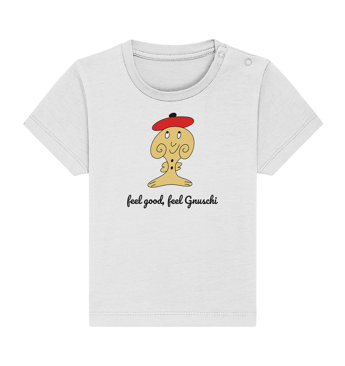 Feel good Feel Gnuschi ROT - Baby Organic Shirt