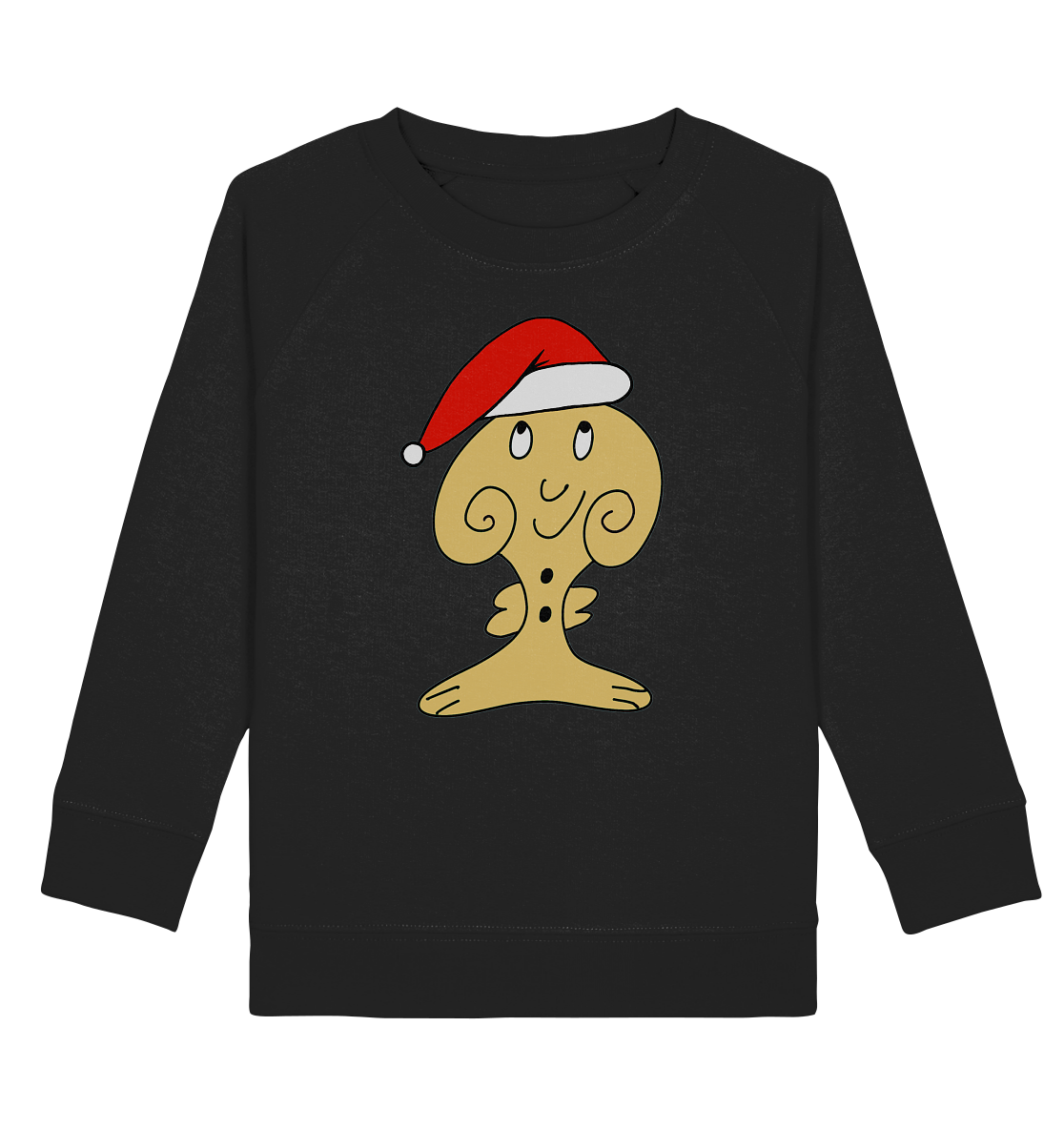 Weihnachts Gnuschi kinder  - Kids Organic Sweatshirt