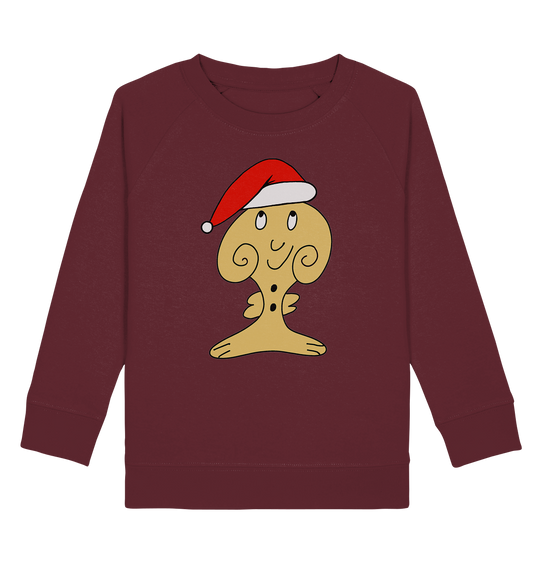 Weihnachts Gnuschi kinder  - Kids Organic Sweatshirt