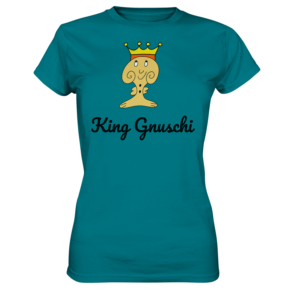 Gnuschi King - Family  - Ladies Premium Shirt