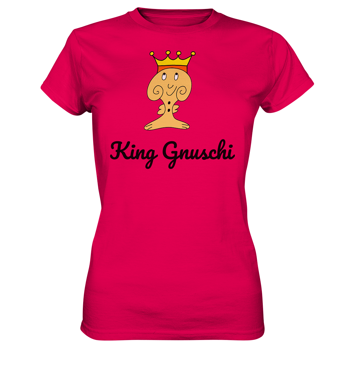 Gnuschi King - Family  - Ladies Premium Shirt