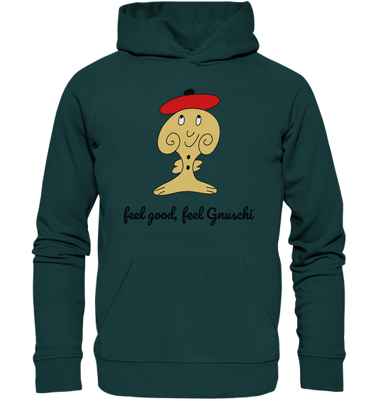 Feel good Feel gnuschi rot adult - Organic Hoodie