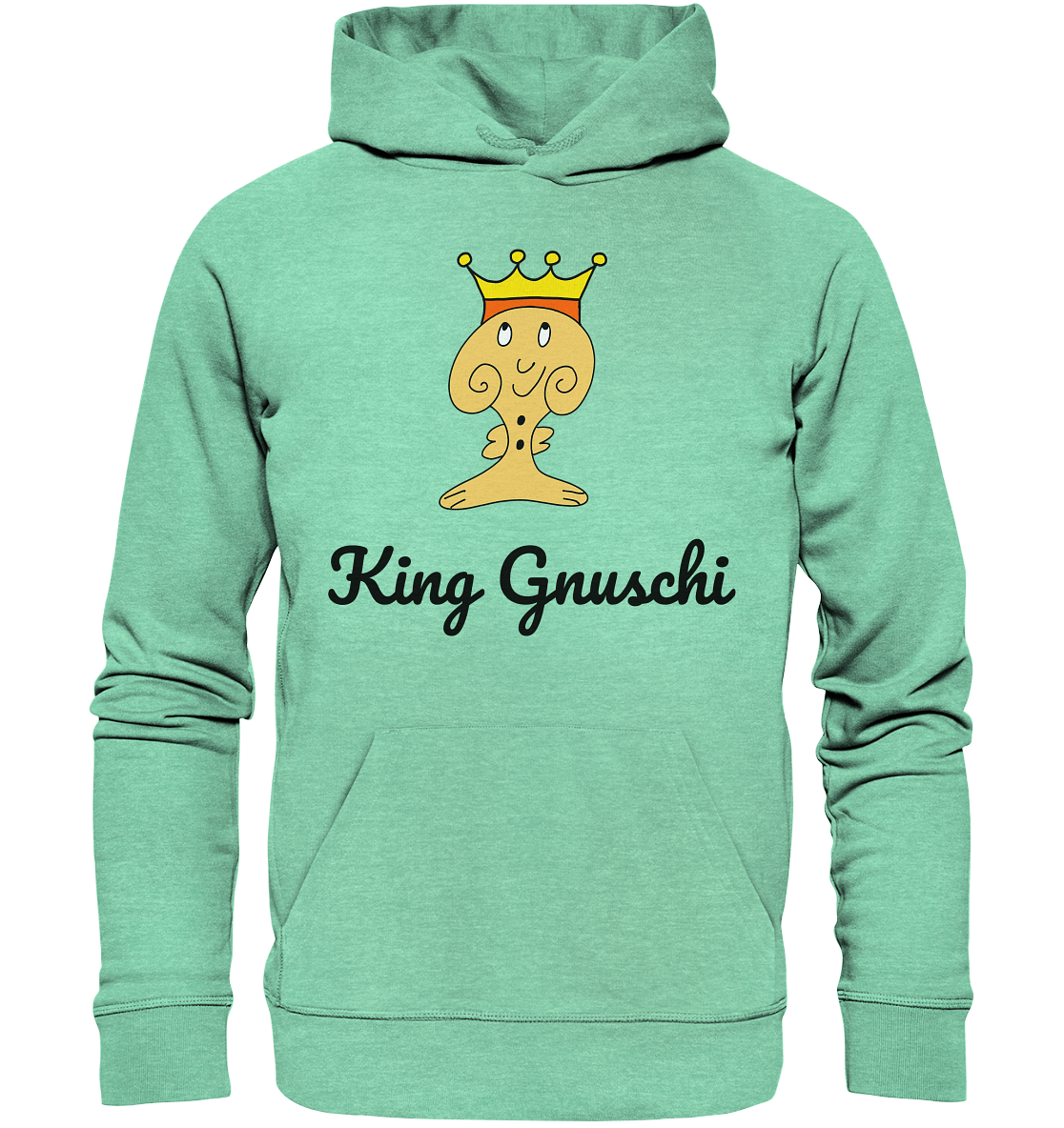 Gnuschi King - Family  - Organic Hoodie