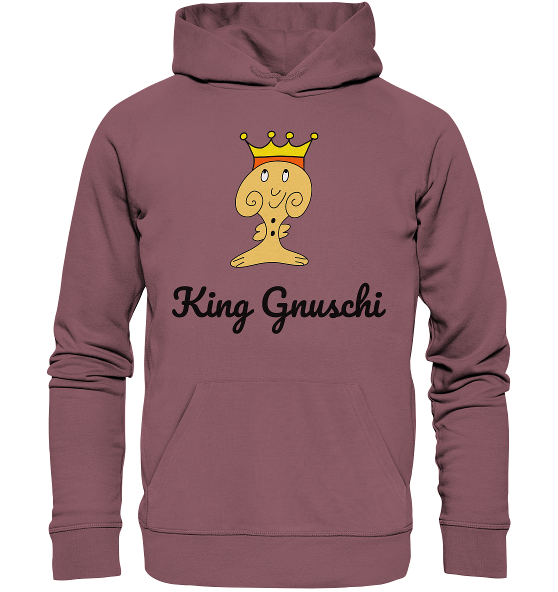 Gnuschi King - Family  - Organic Hoodie