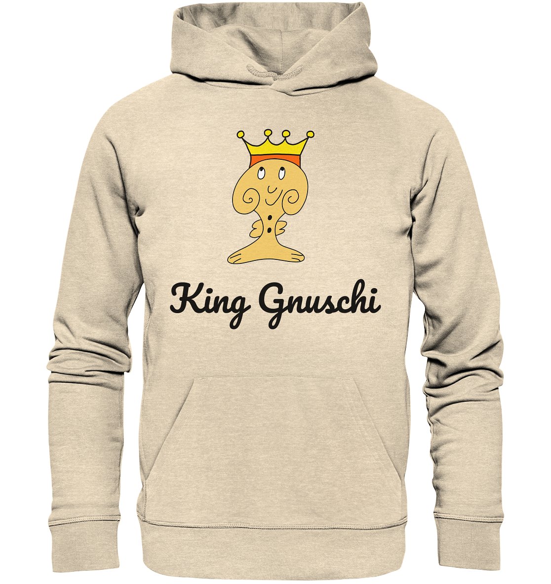 Gnuschi King - Family  - Organic Hoodie