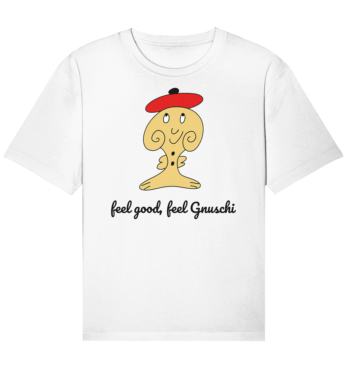 Feel good Feel gnuschi rot adult - Organic Relaxed Shirt