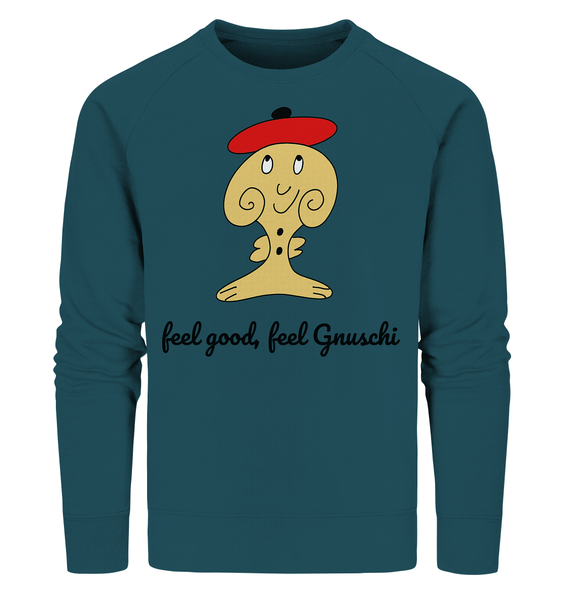 Feel good Feel gnuschi rot adult - Organic Sweatshirt