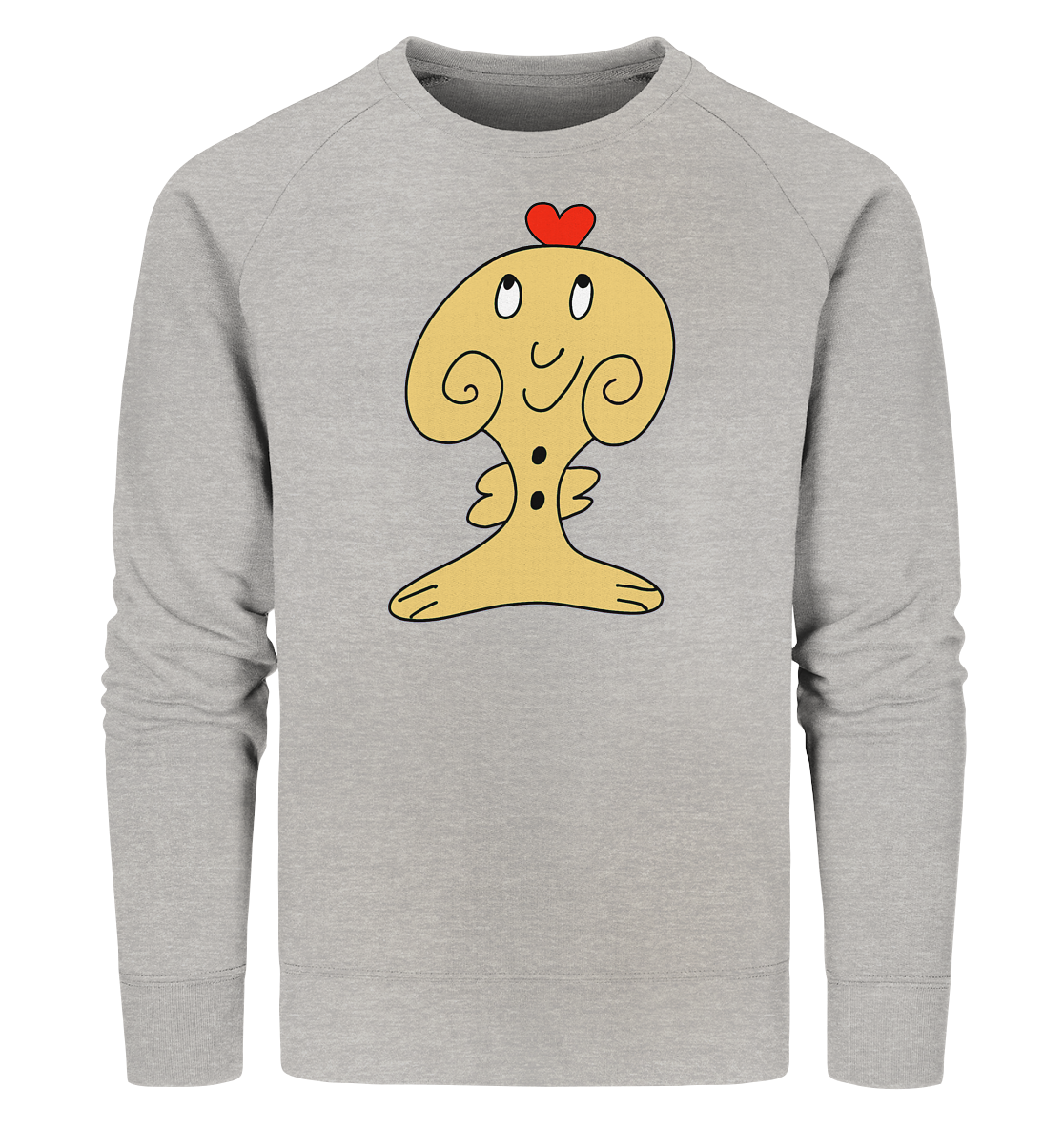 Herz Gnuschi - Sweatshirt