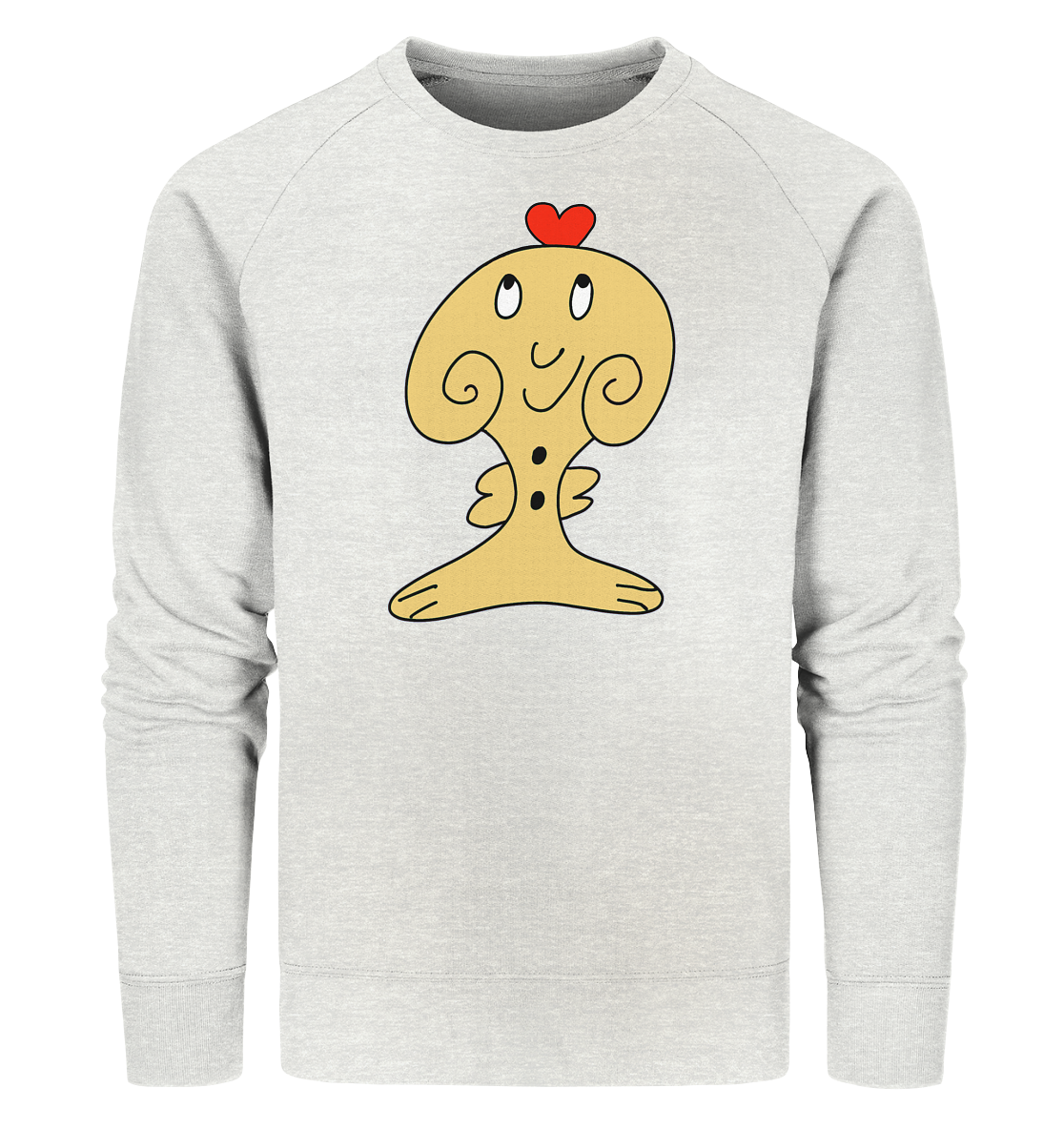 Herz Gnuschi - Sweatshirt