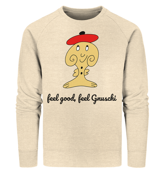 Feel good Feel gnuschi rot adult - Organic Sweatshirt