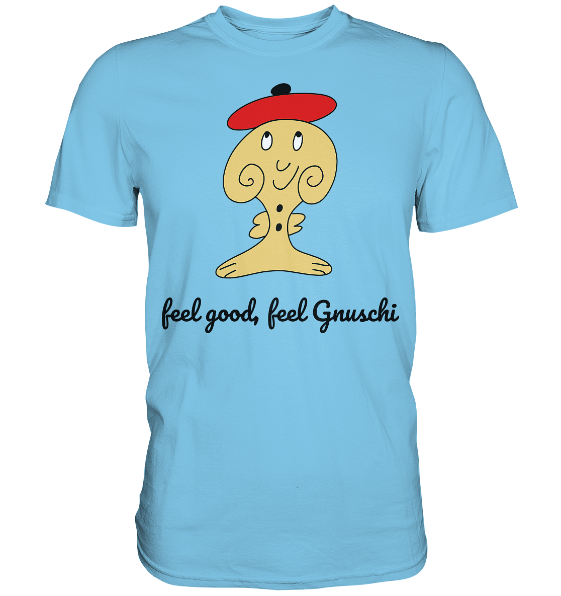 Feel good Feel gnuschi rot adult - Premium Shirt