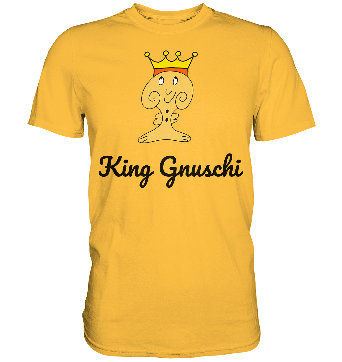 Gnuschi King - Family  - Premium Shirt