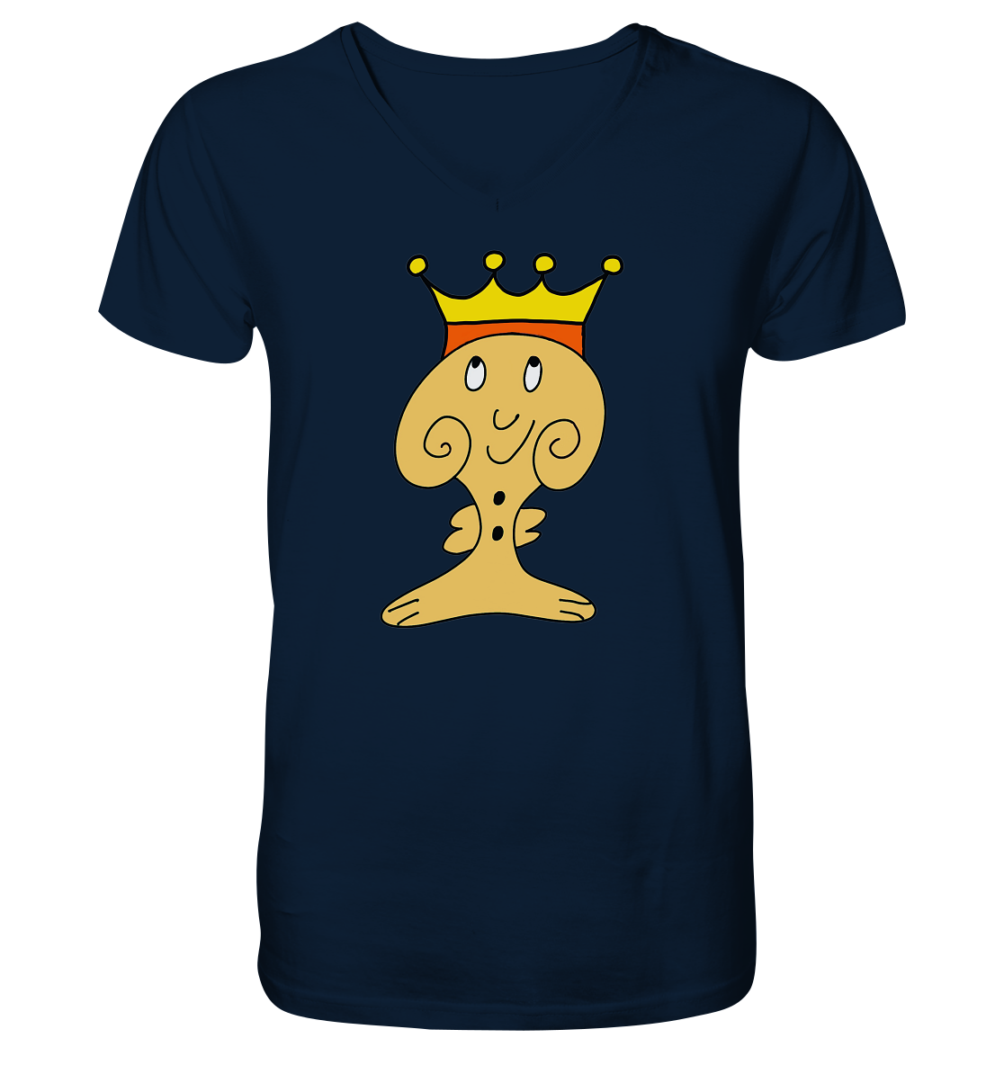 King Gnuschi Adult  - V-Neck Shirt