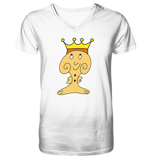 King Gnuschi Adult  - V-Neck Shirt